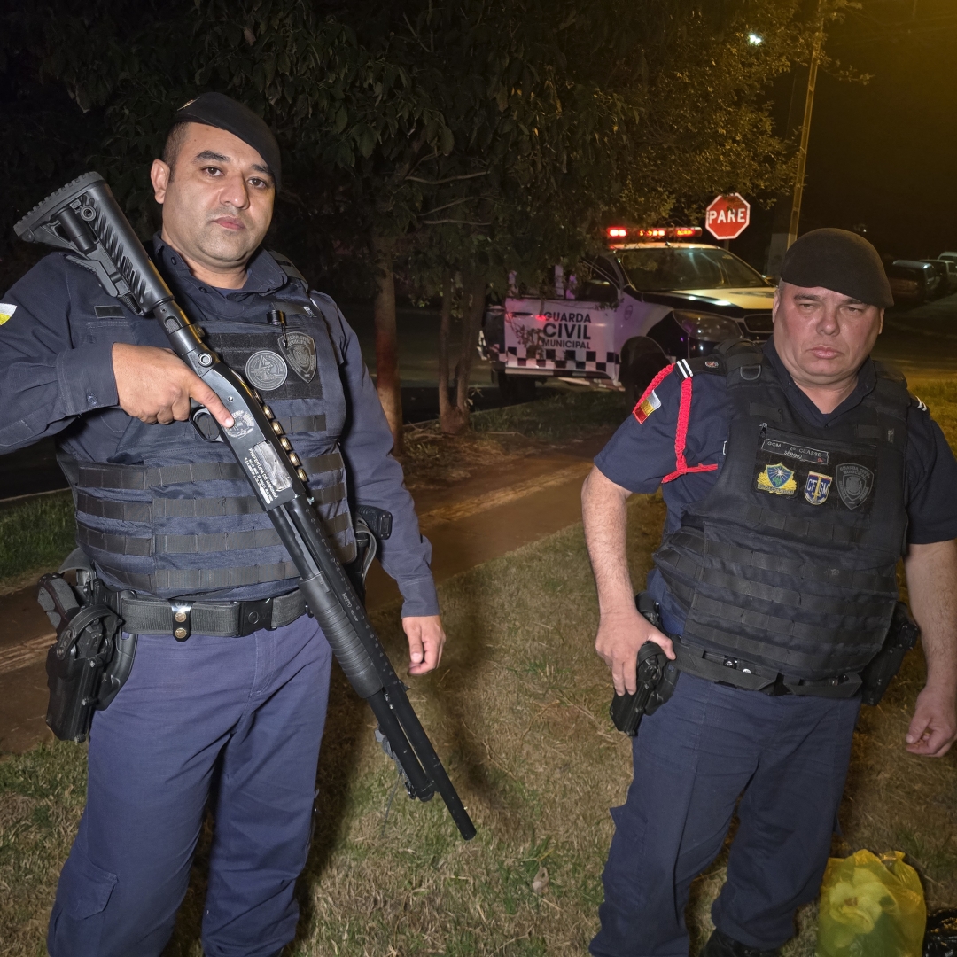 Morador de São Paulo que estava traficando drogas em Maringá é preso pela Guarda Municipal