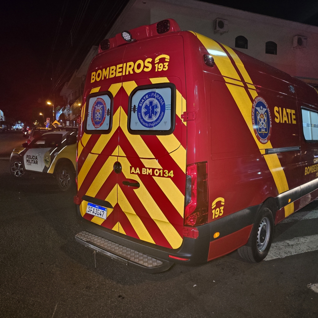 Homem é ferido por uma facada na cabeça em Maringá