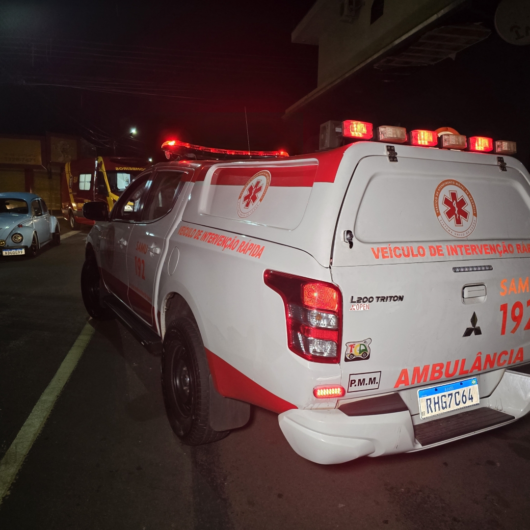 Homem é ferido por uma facada na cabeça em Maringá