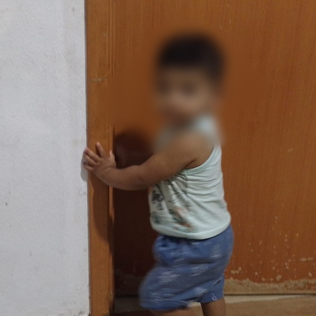 Bebê que foi deixado em boca de fumo como garantia de pagamento de dívida já está com tio