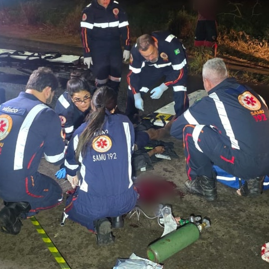 Homem de 40 anos está internado em coma após ser atropelado por carro em Sarandi