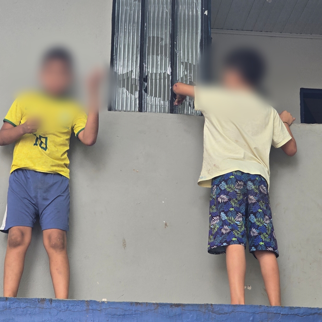 Servidora que trabalha no abrigo infantil reclama que já foi agredida