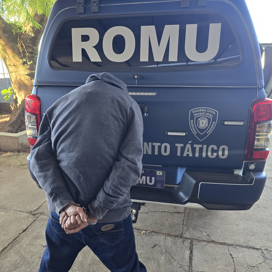 Foragido da justiça com mais de 20 passagens pela polícia é preso pela Guarda Municipal
