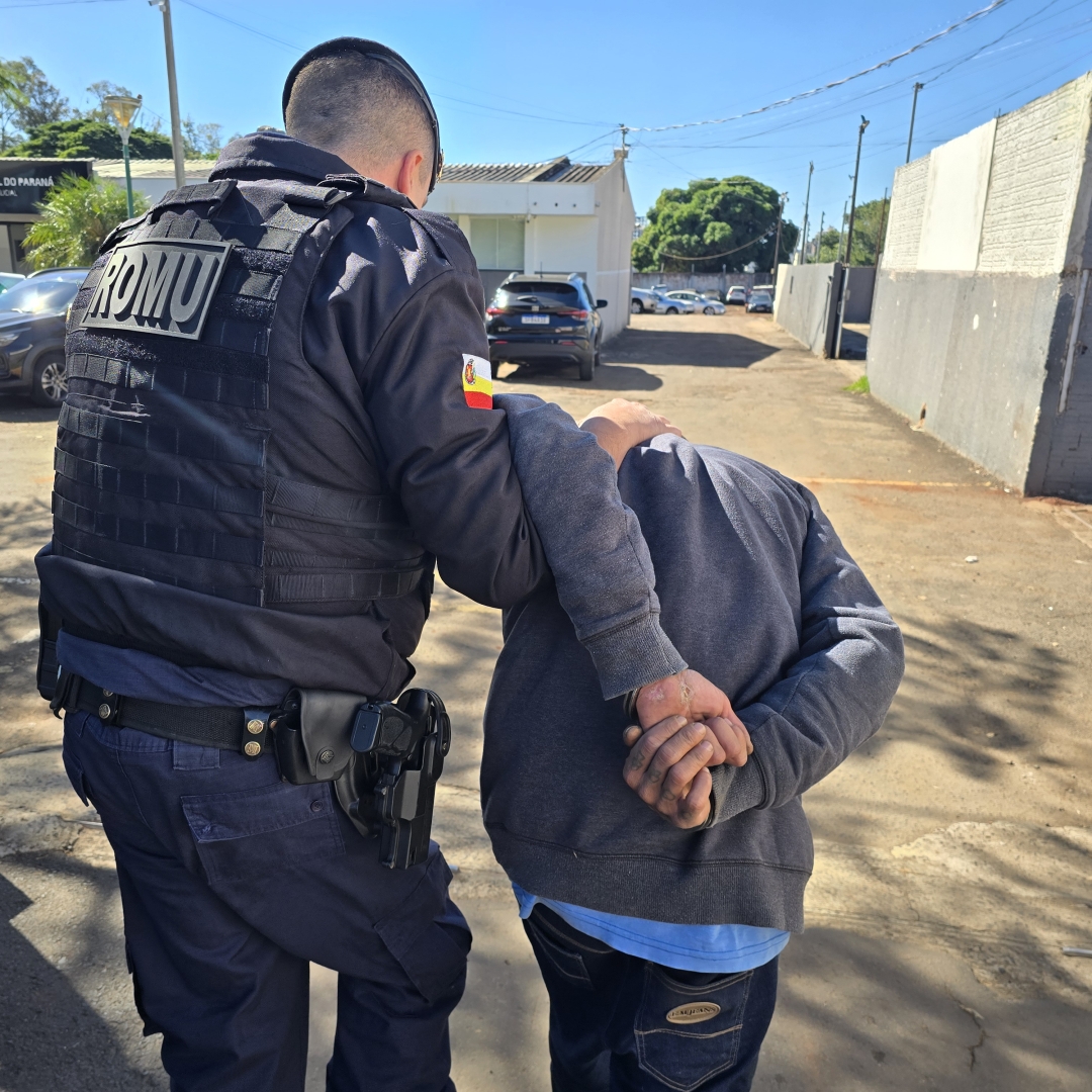 Foragido da justiça com mais de 20 passagens pela polícia é preso pela Guarda Municipal