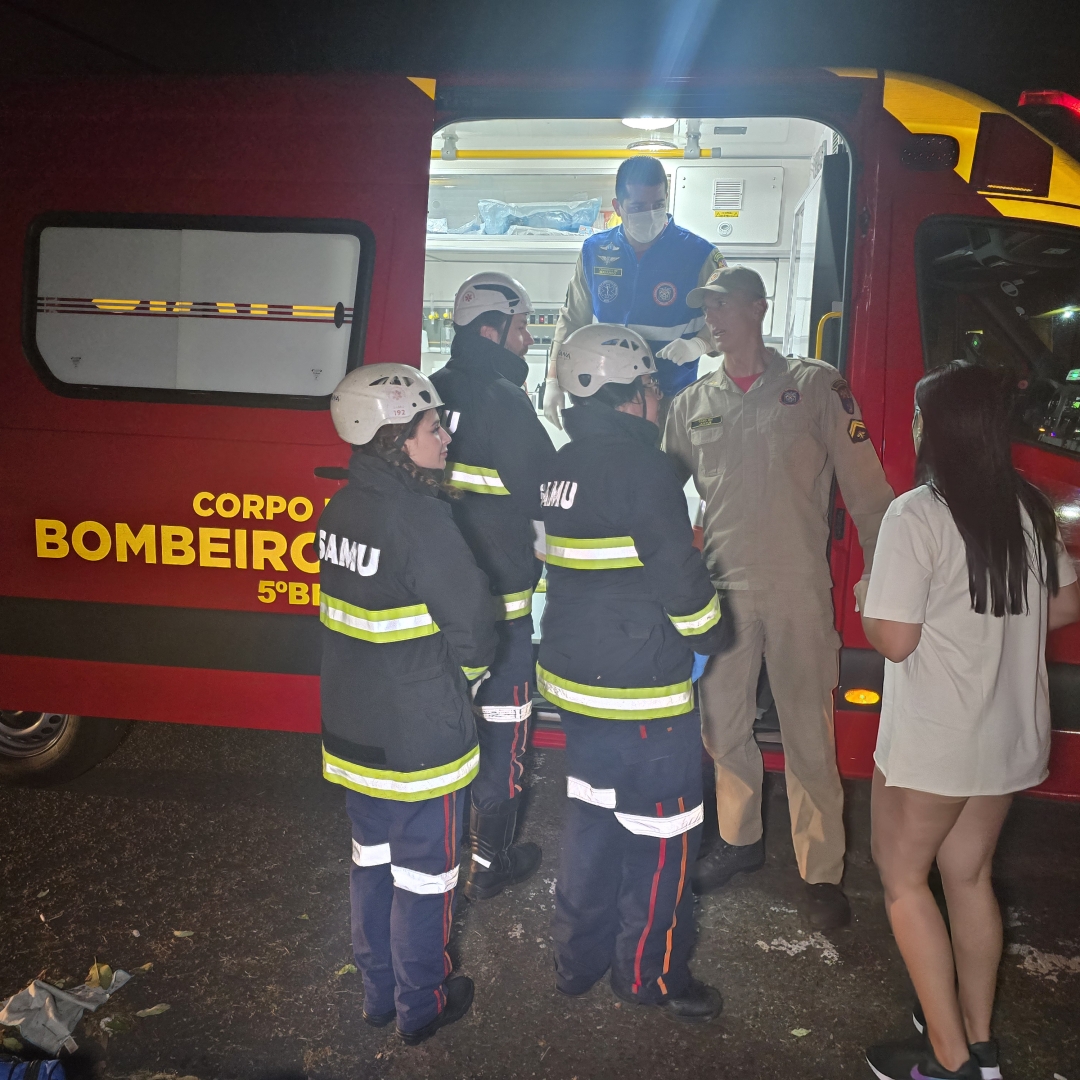 Taxista de Foz do Iguaçu causa acidente na cidade de Maringá