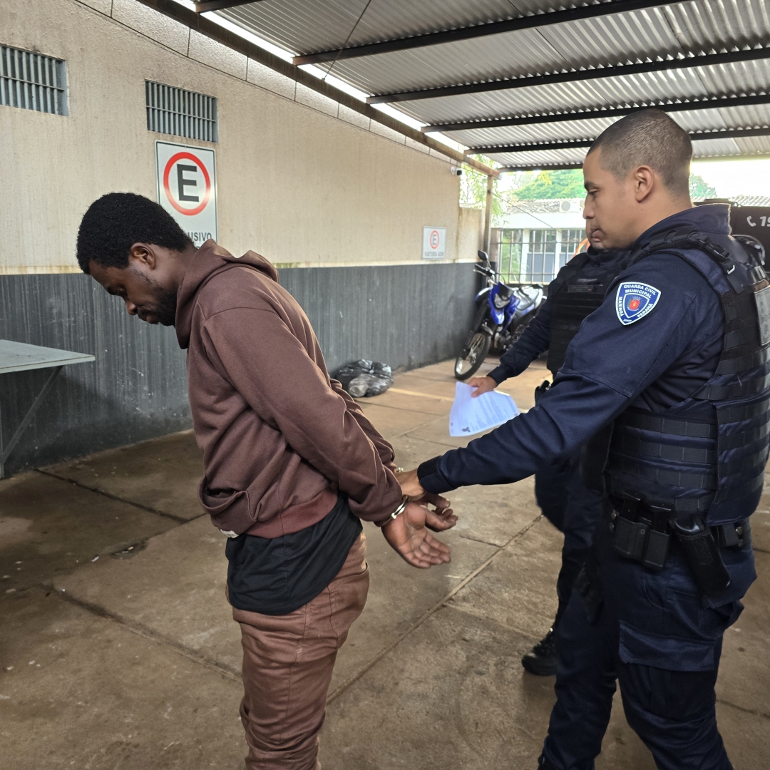 Guarda Municipal captura mais um foragido da justiça no centro de Maringá
