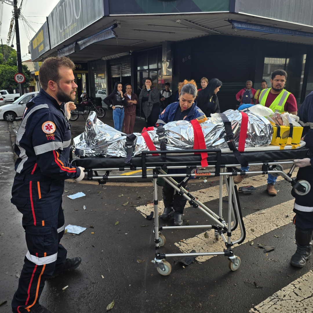 Mulher fica gravemente ferida ao sofrer acidente na Mandacaru