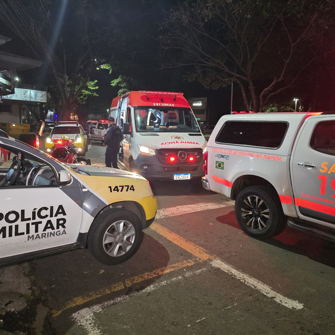 Rapaz é ferido por canivete durante briga com amigo em Maringá