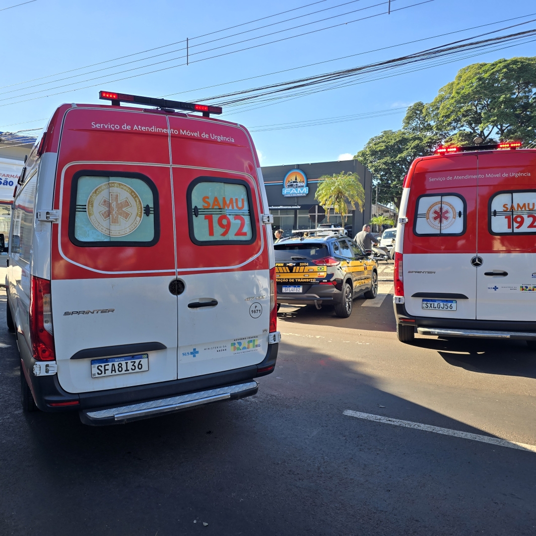 Idosa de 77 anos é intubada após ser atropelada por carro na Avenida Tuiuti