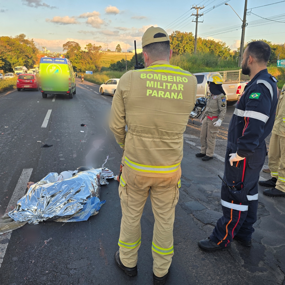 Jovem morre de acidente de moto na rodovia de Sarandi
