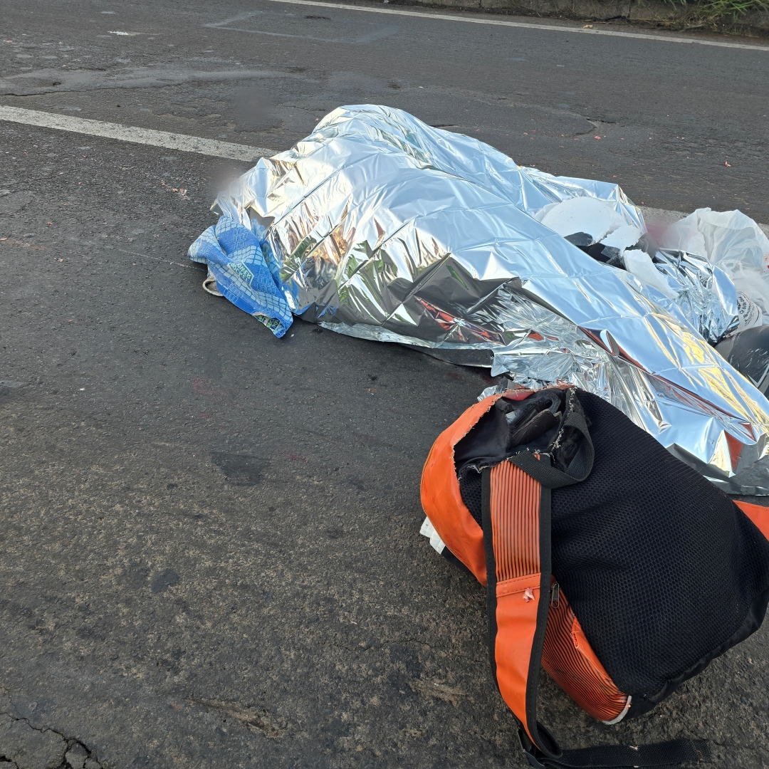Jovem morre de acidente de moto na rodovia de Sarandi