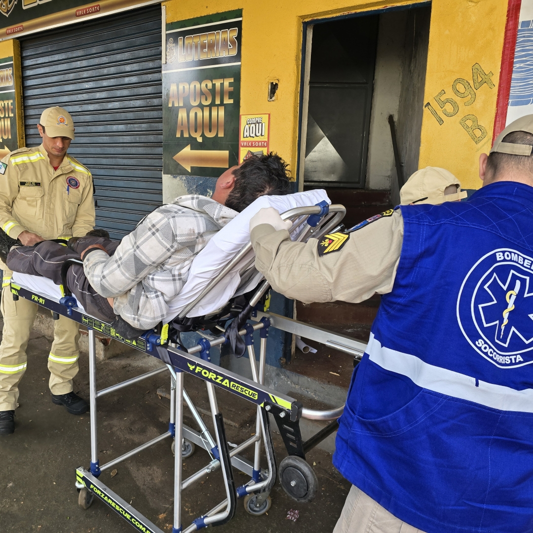 Depois de uma semana sofrendo agressões, homem de 44 anos é socorrido pelo Siate
