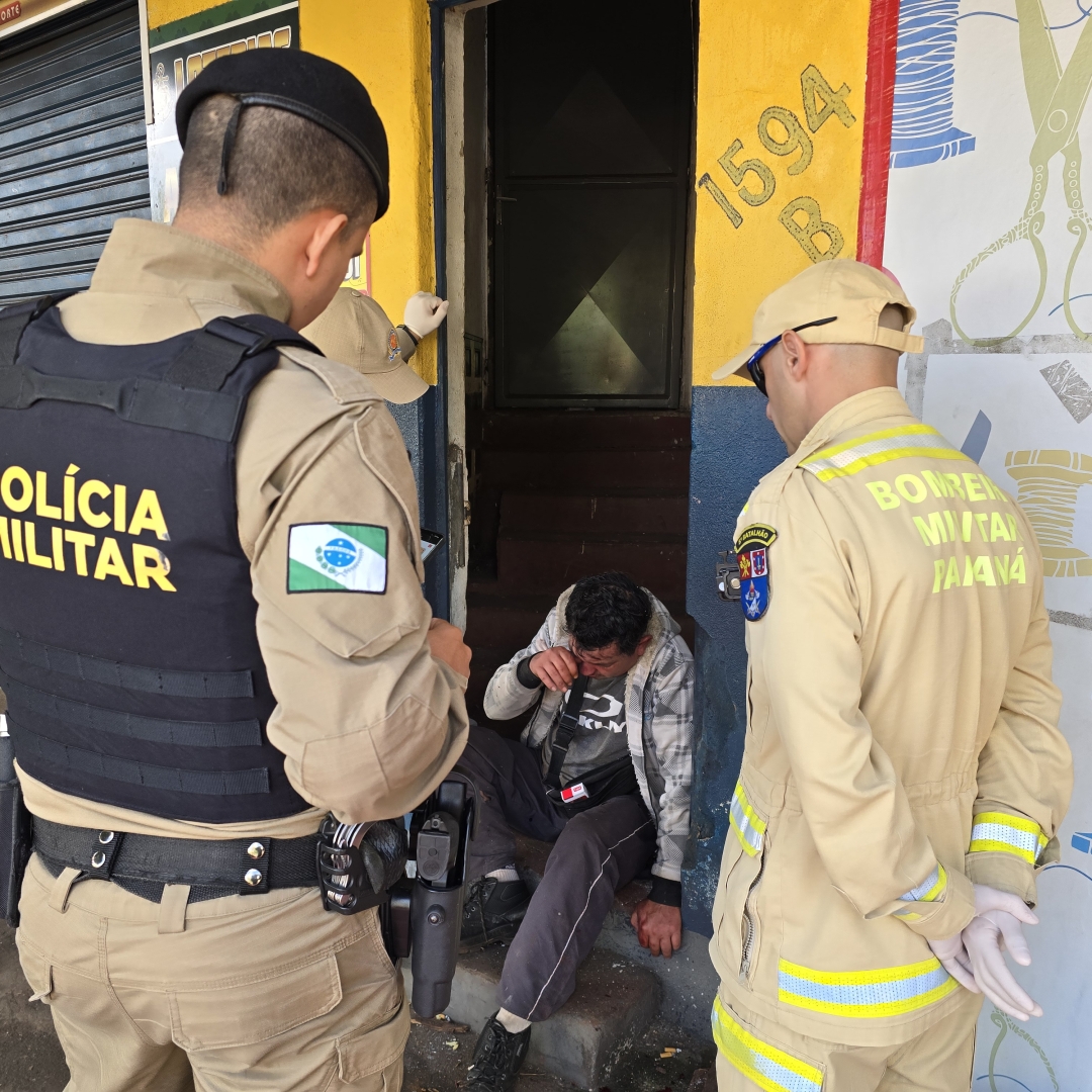 Depois de uma semana sofrendo agressões, homem de 44 anos é socorrido pelo Siate