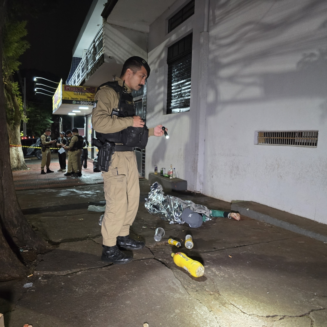 Rapaz de 18 anos com passagens pela polícia é assassinado a tiros em Maringá