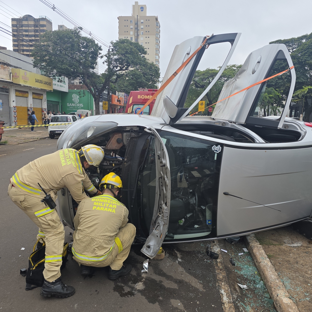 Motorista do Mato Grosso do Sul provoca acidente em Maringá