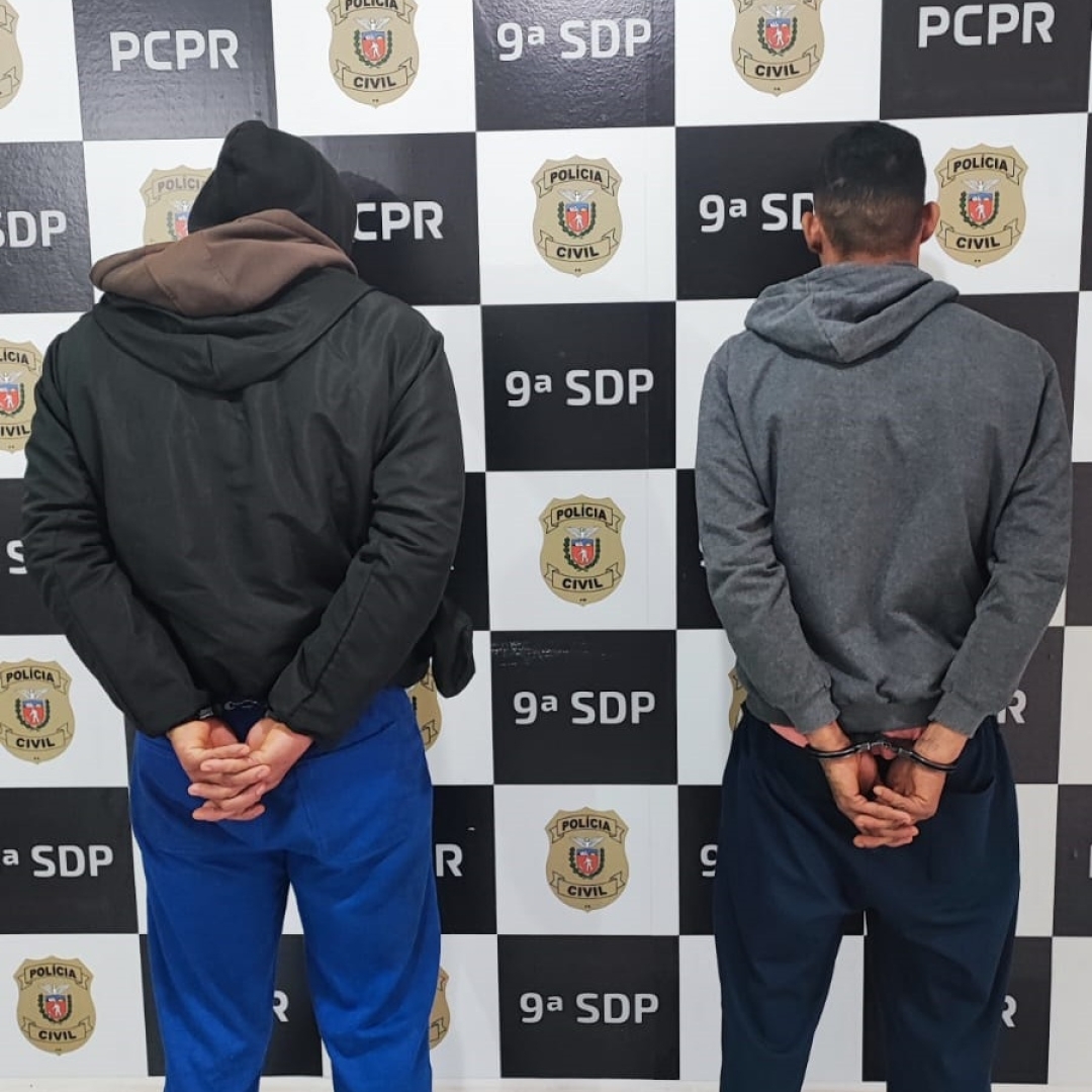 Irmãos envolvidos em homicídios são presos com arma de fogo em Paiçandu