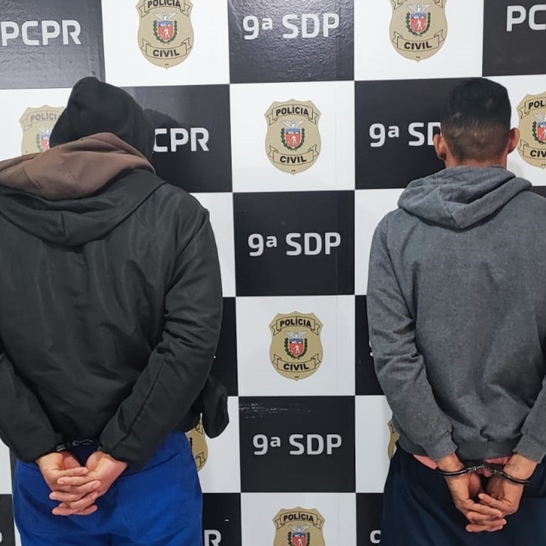 Irmãos envolvidos em homicídios são presos com arma de fogo em Paiçandu