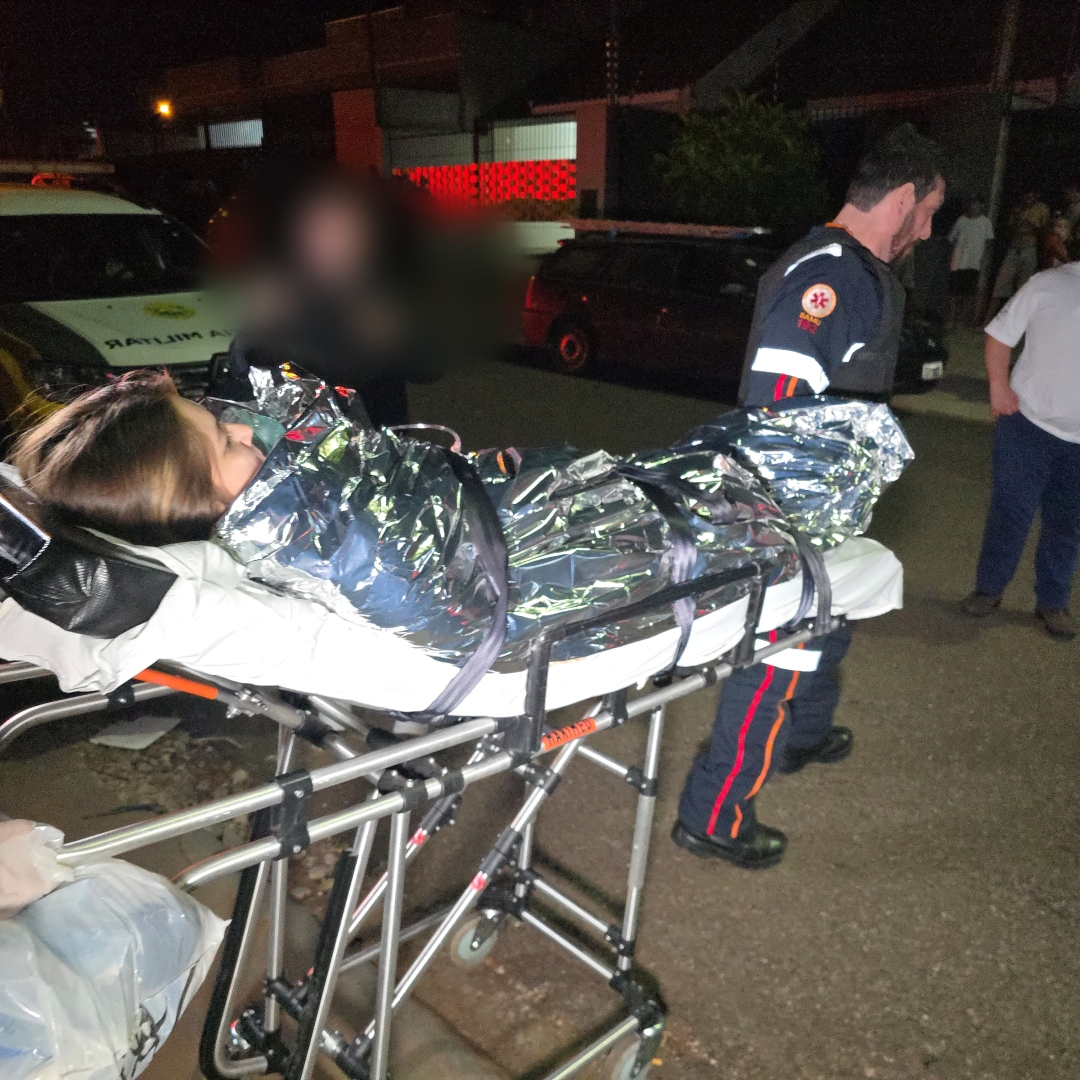 Mulher é ferida por tiros durante tentativa de roubo em Maringá