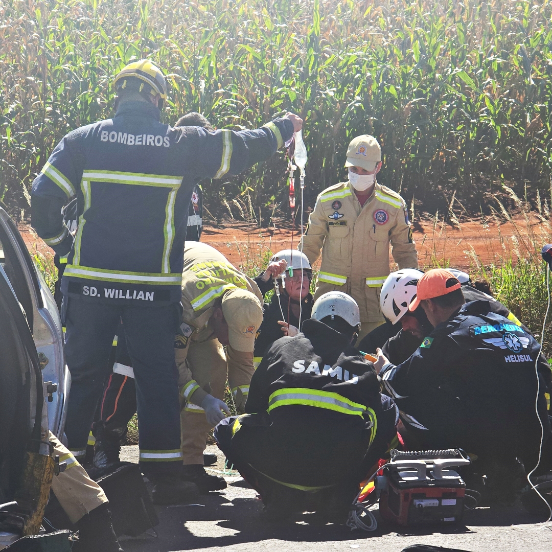 Duas pessoas morrem de acidente na rodovia de Doutor Camargo
