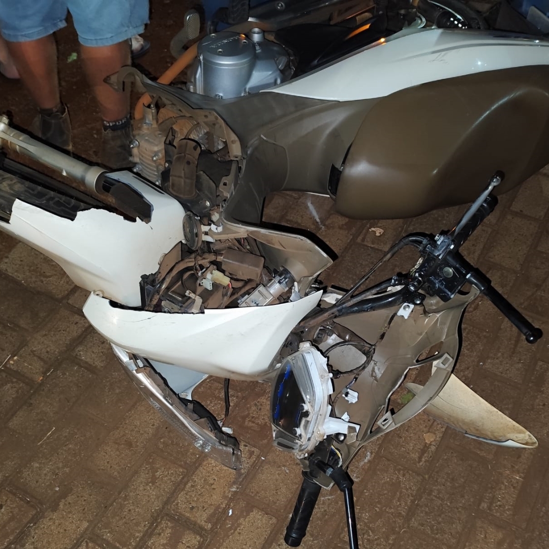 Morador de Floresta é intubado após sofrer acidente gravíssimo de moto