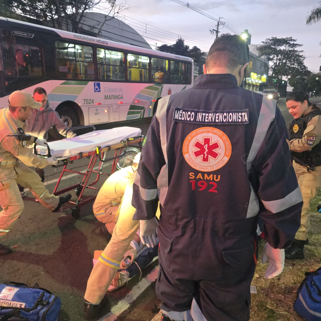 Motorista provoca acidente grave na Avenida 19 de Dezembro e depois foge do local