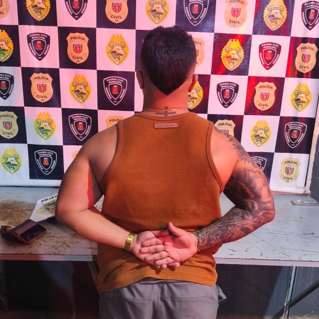 Homem com pistola de uso restrito é preso em boate de Maringá