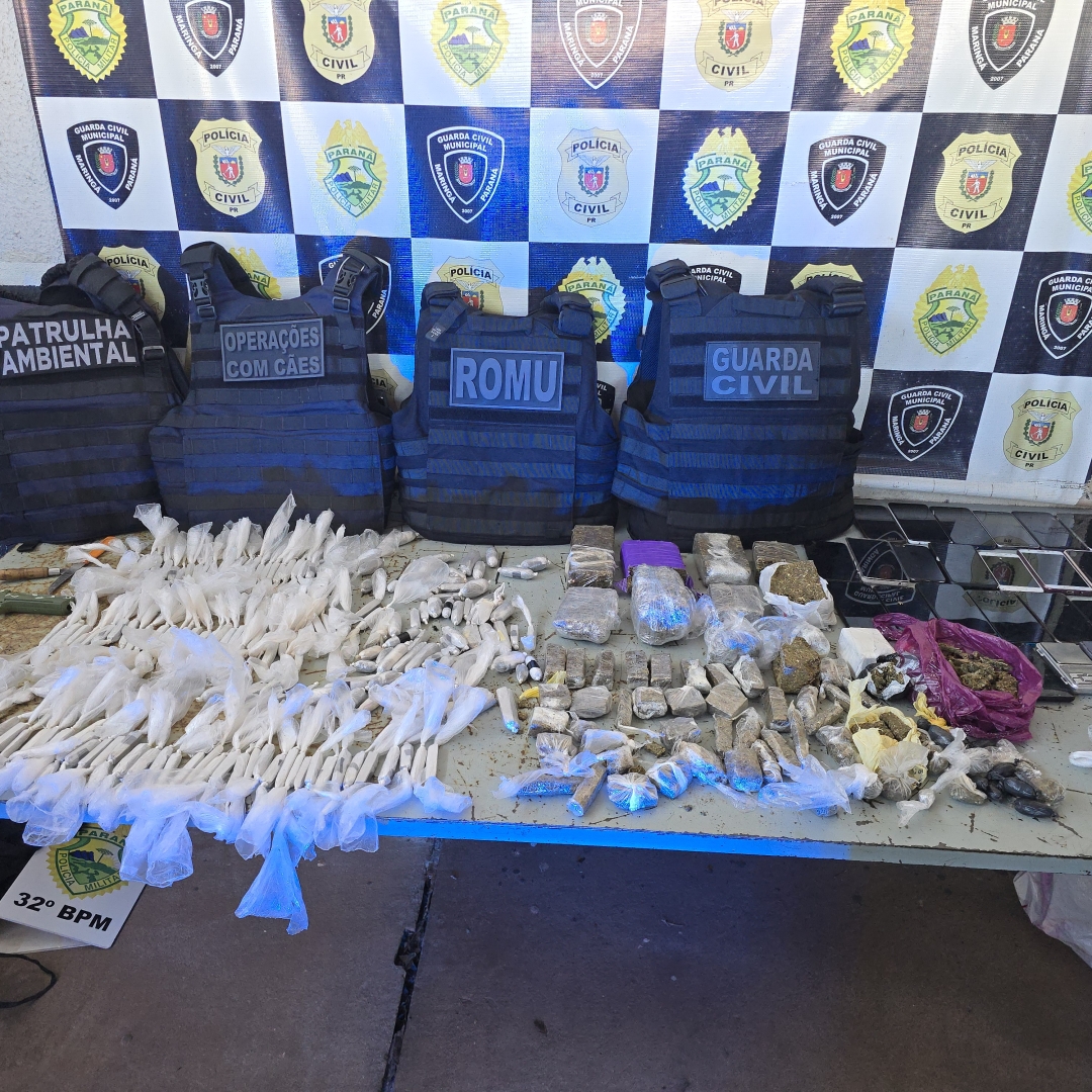 Presos do regime semiaberto transformam escola municipal desativada em centro de distribuição de drogas