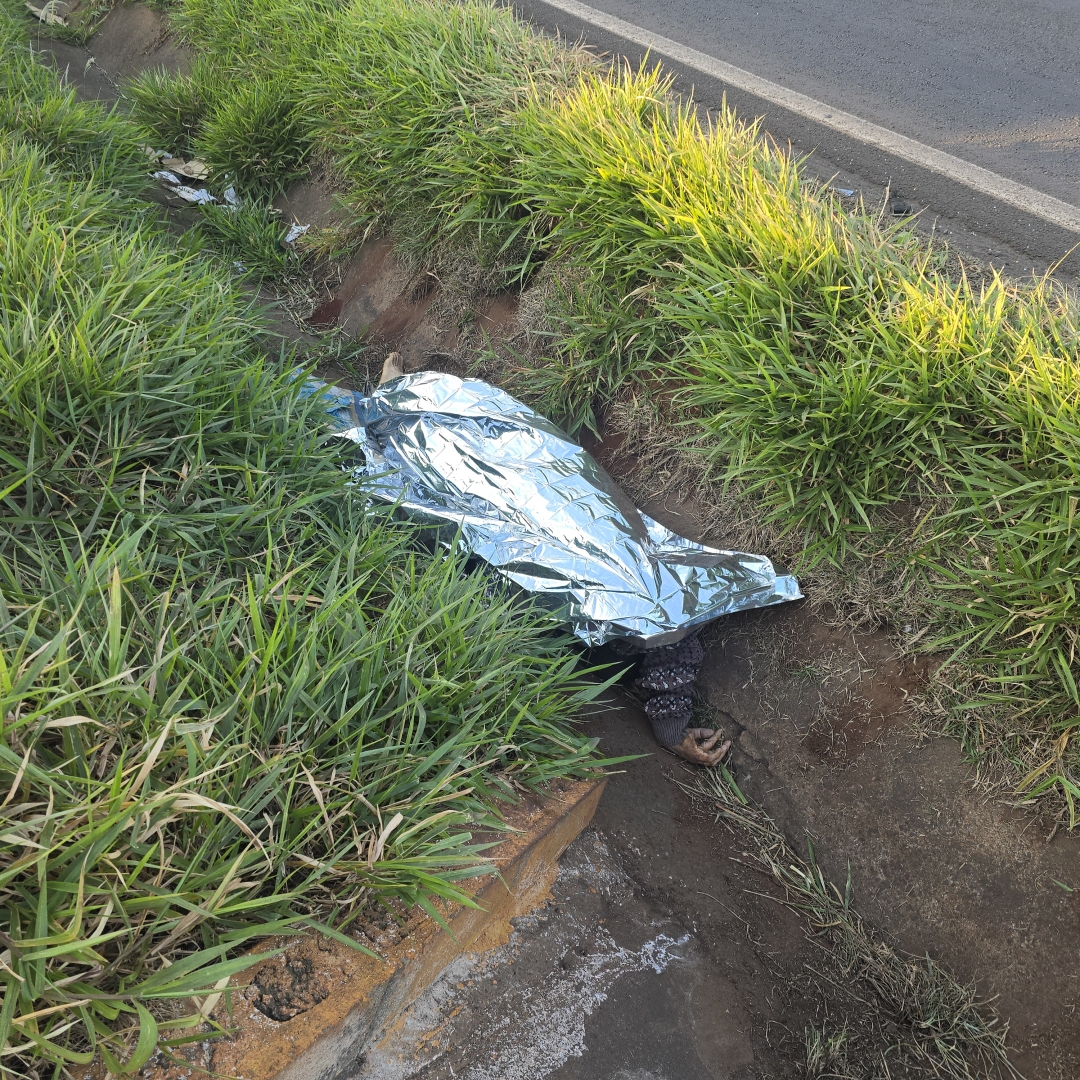 Homem ainda não identificado morre atropelado por carro na rodovia BR-376