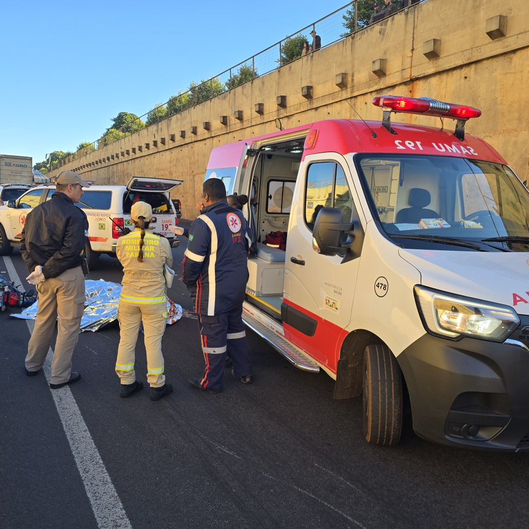 Casal de namorados morre em acidente na rodovia BR-376 de Sarandi