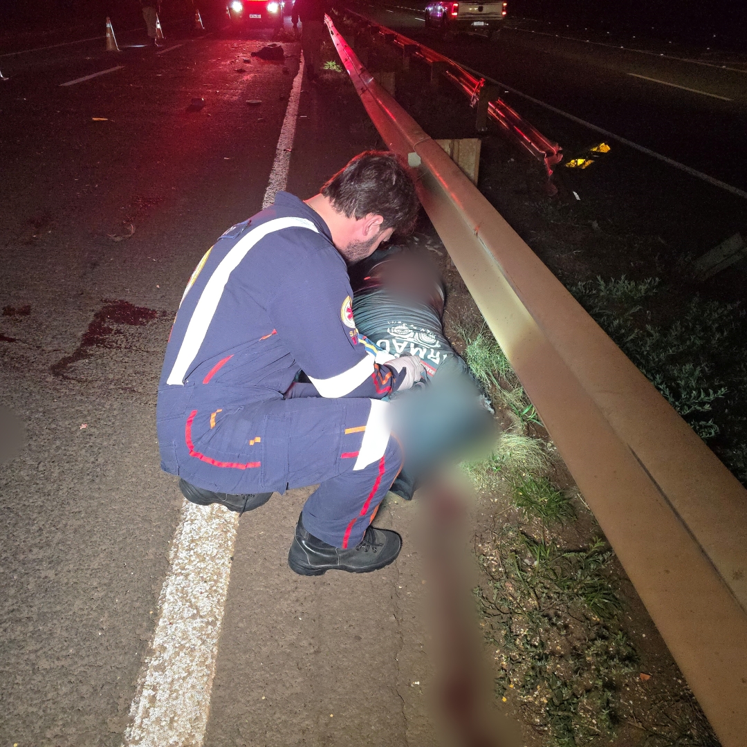 Morador de Floresta morre ao sofrer acidente na rodovia PR-317 de Maringá