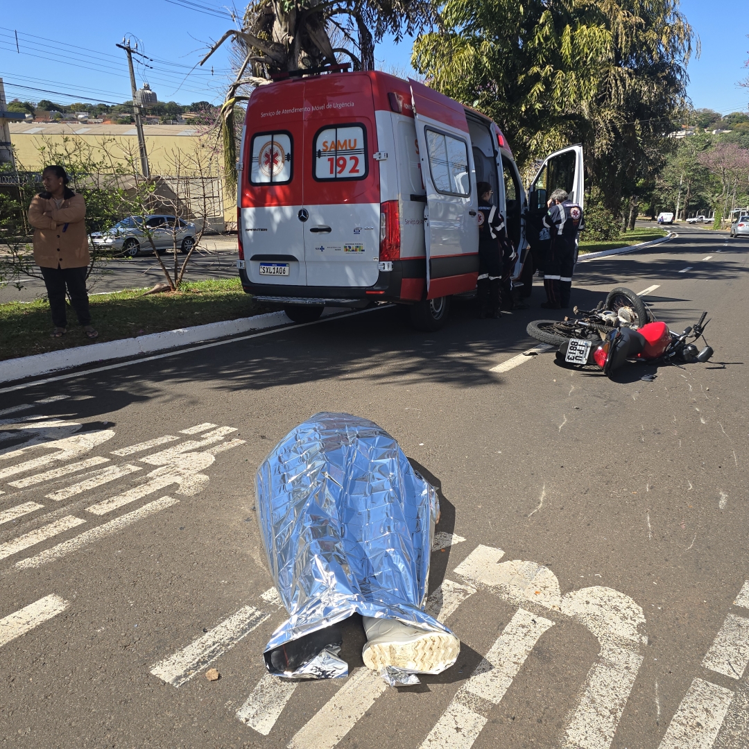 Açougueiro de 28 anos morre de acidente de moto na Avenida das Palmeiras