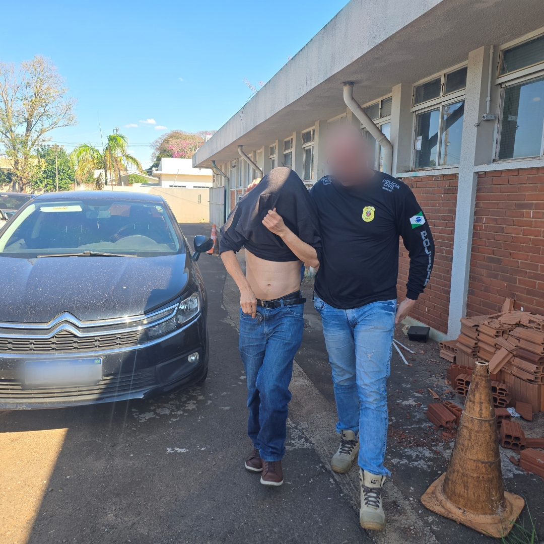Homem condenado por abusar da sobrinha de 4 anos é preso em Maringá