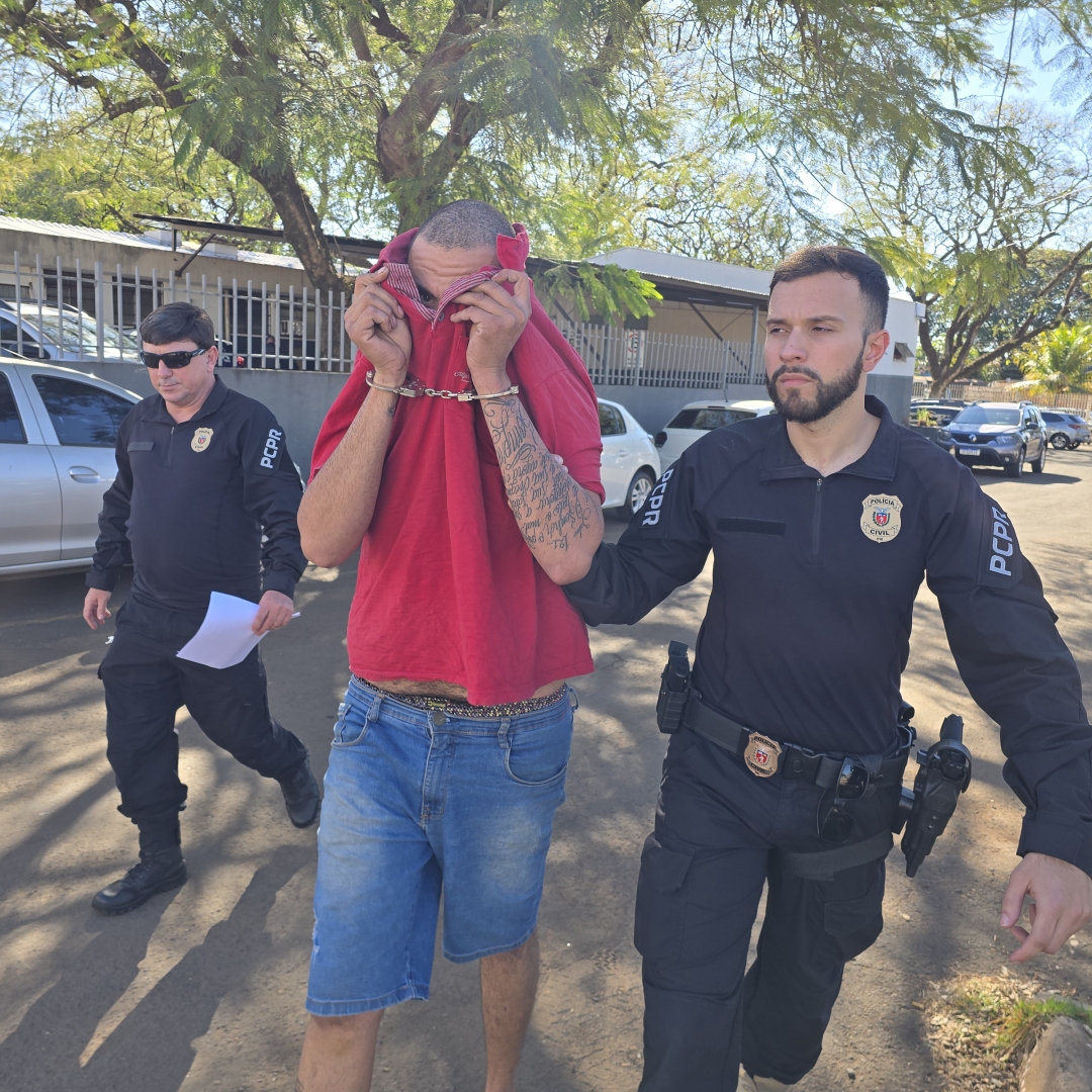 Maringaense que cometeu homicídio no mês passado em Nova Olímpia é preso em Maringá