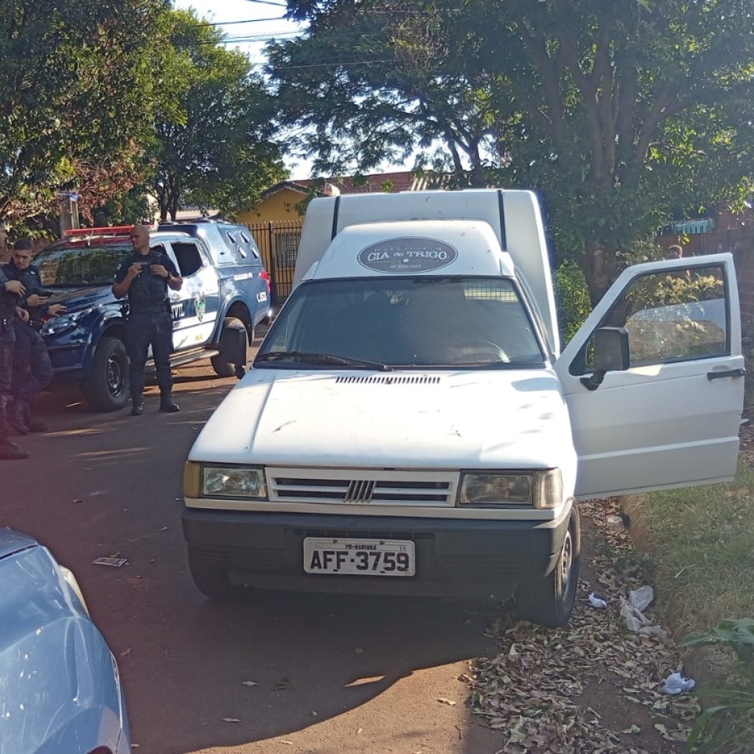 Veículo furtado em Maringá é recuperado pela Guarda Municipal de Sarandi