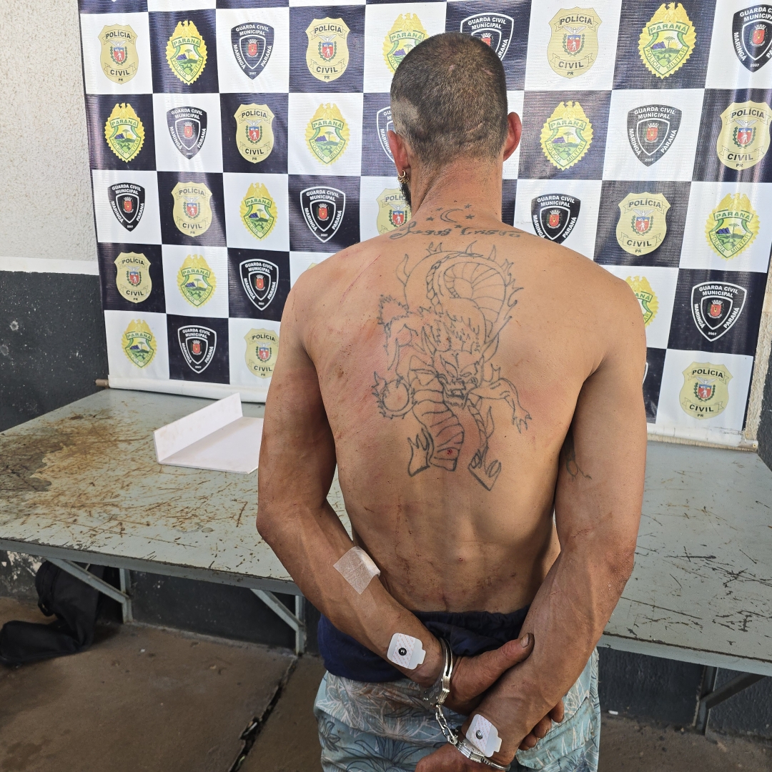 Homem com diversas passagens pela polícia é preso com carro furtado