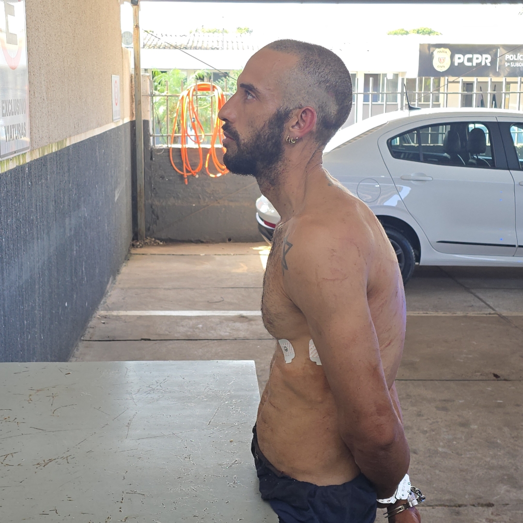 Homem com diversas passagens pela polícia é preso com carro furtado