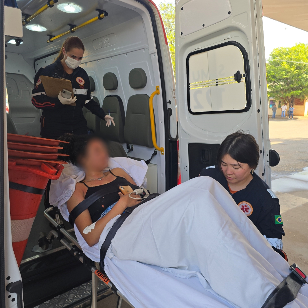 Adolescente ao preparar comida sofre queimaduras ao mexer com álcool