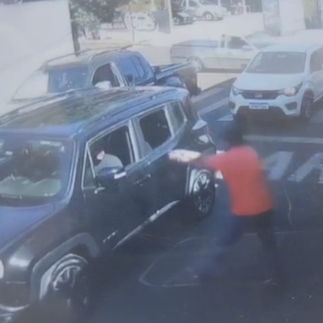 Câmera de segurança flagra crime de homicídio em Marialva