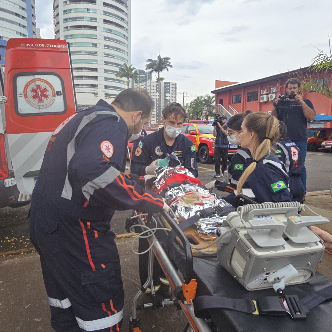 Bebê de 5 meses é intubado após sofrer acidente na rodovia de Paranacity