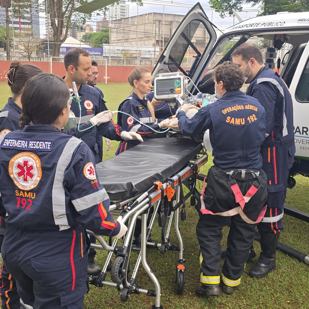 Bebê de 5 meses é intubado após sofrer acidente na rodovia de Paranacity