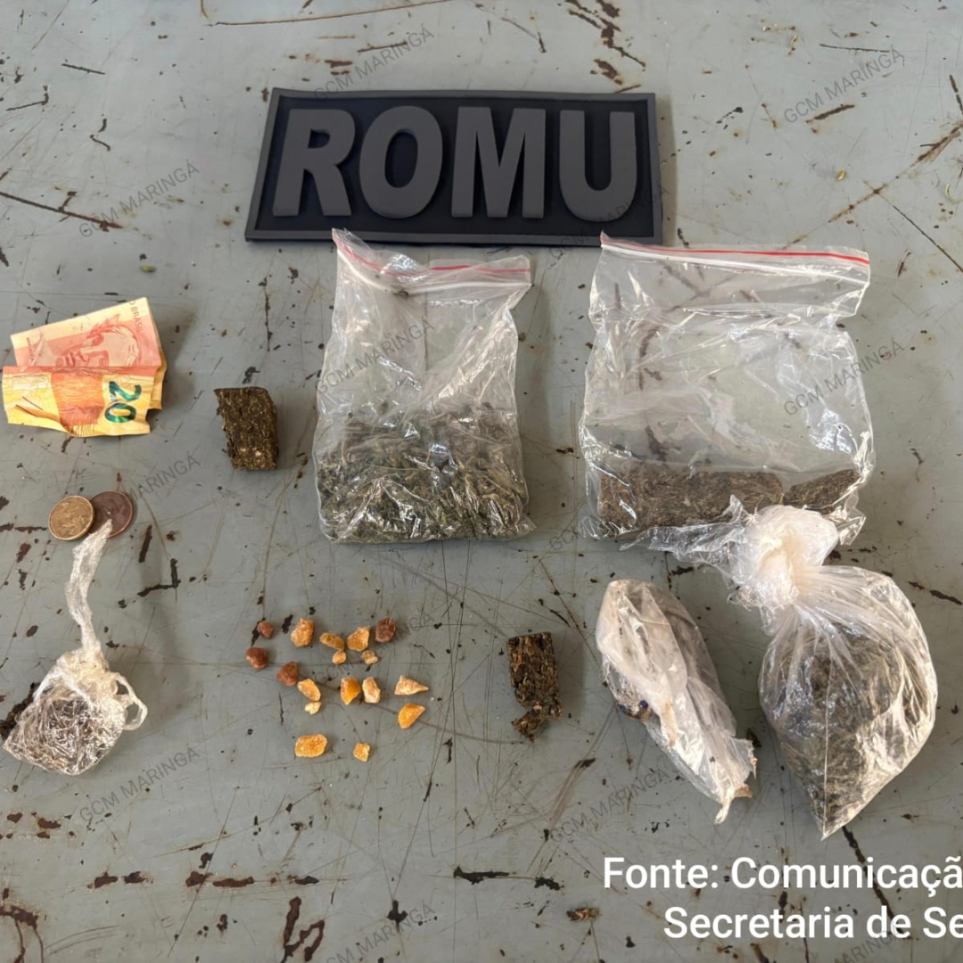 Traficante é preso com drogas no Conjunto Odwaldo Bueno