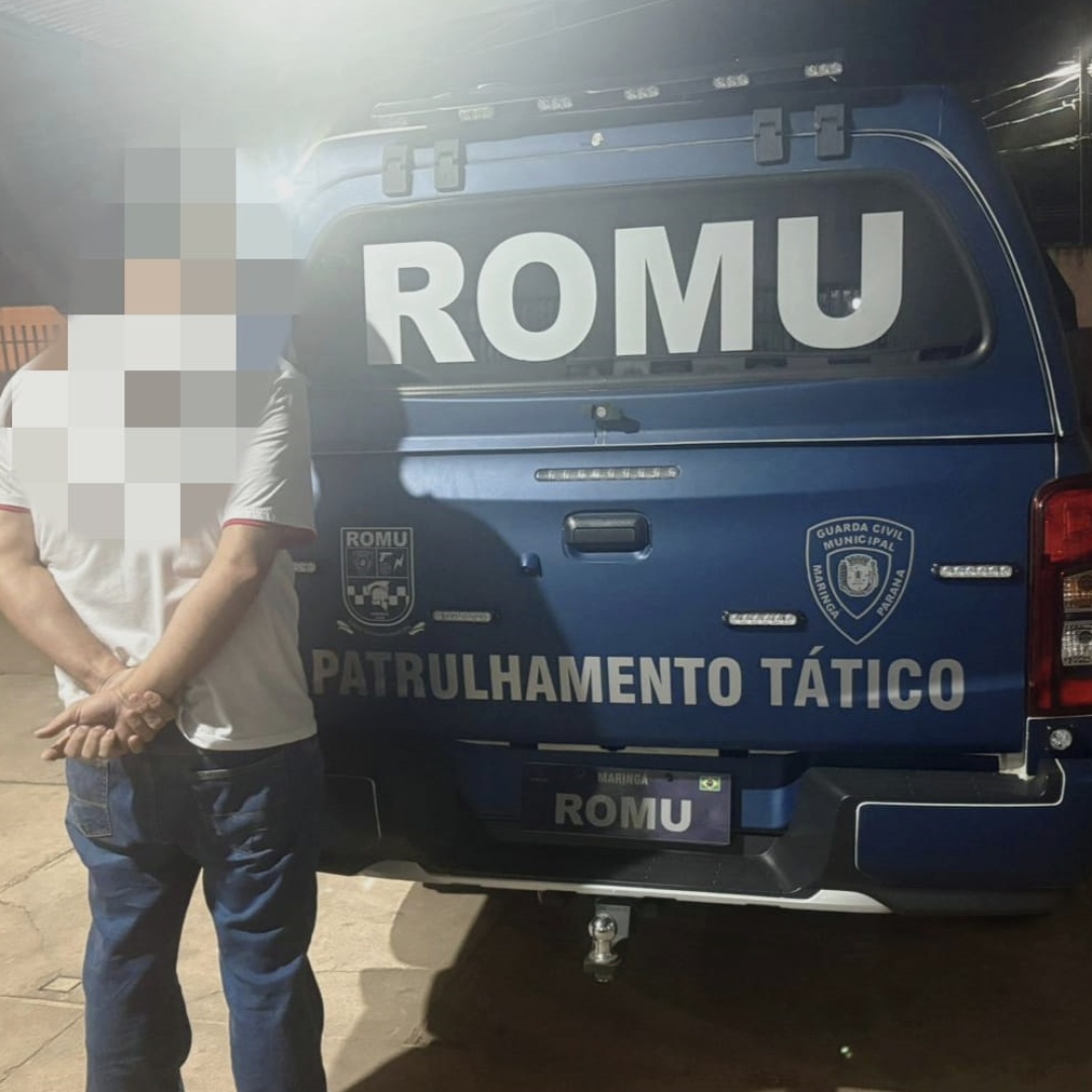Foragido da Justiça é preso após troca de informação entre a PF e Guarda Municipal de Maringá