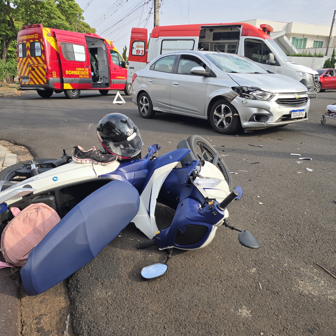 Mulher fica gravemente ferida ao sofrer acidente no Conjunto Lea Leal
