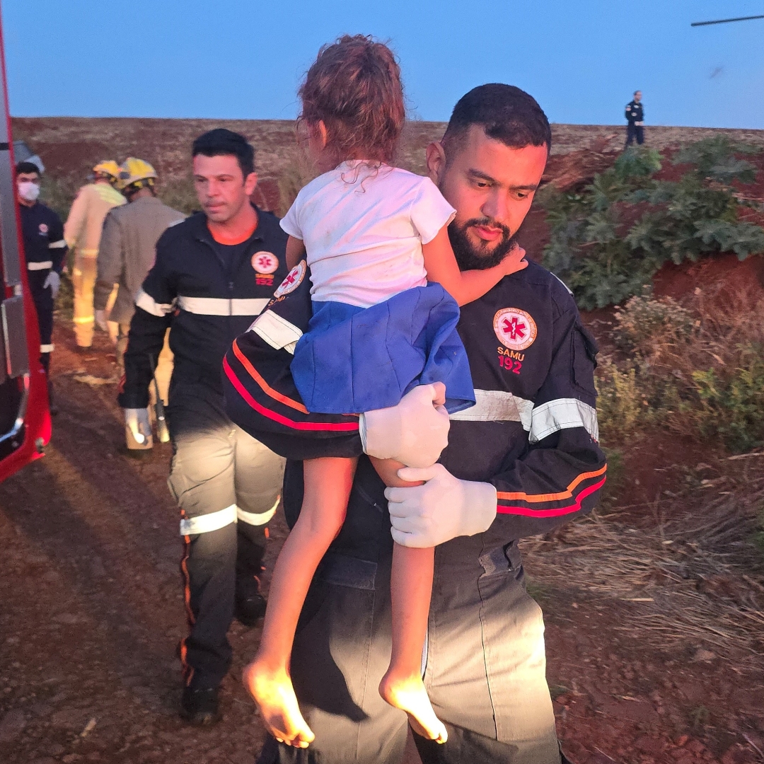 Criança de 3 anos é intubada após sofrer acidente na rodovia de Paiçandu