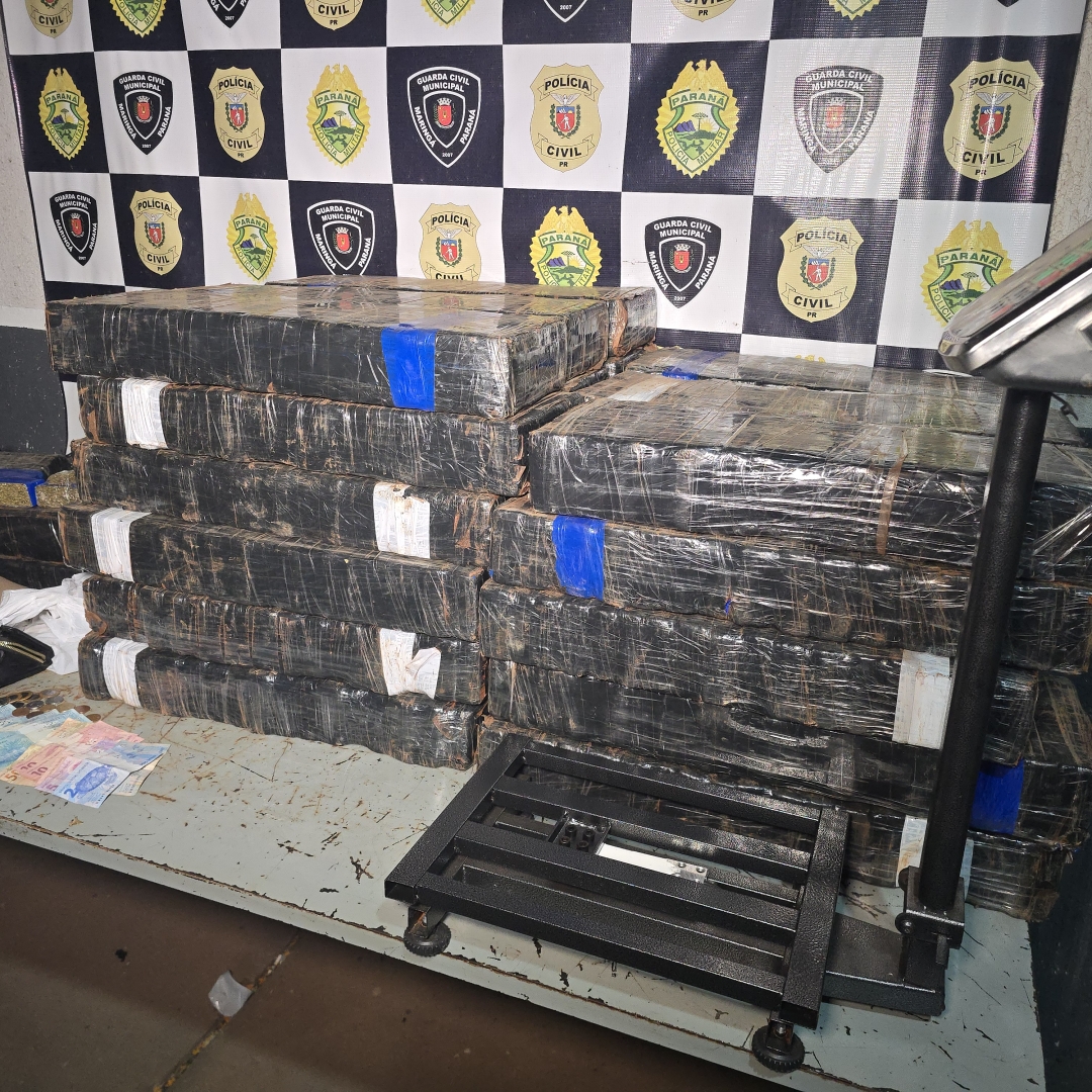 Mulher presa com o marido no ano passado é novamente detida com mais de 300 quilos de maconha