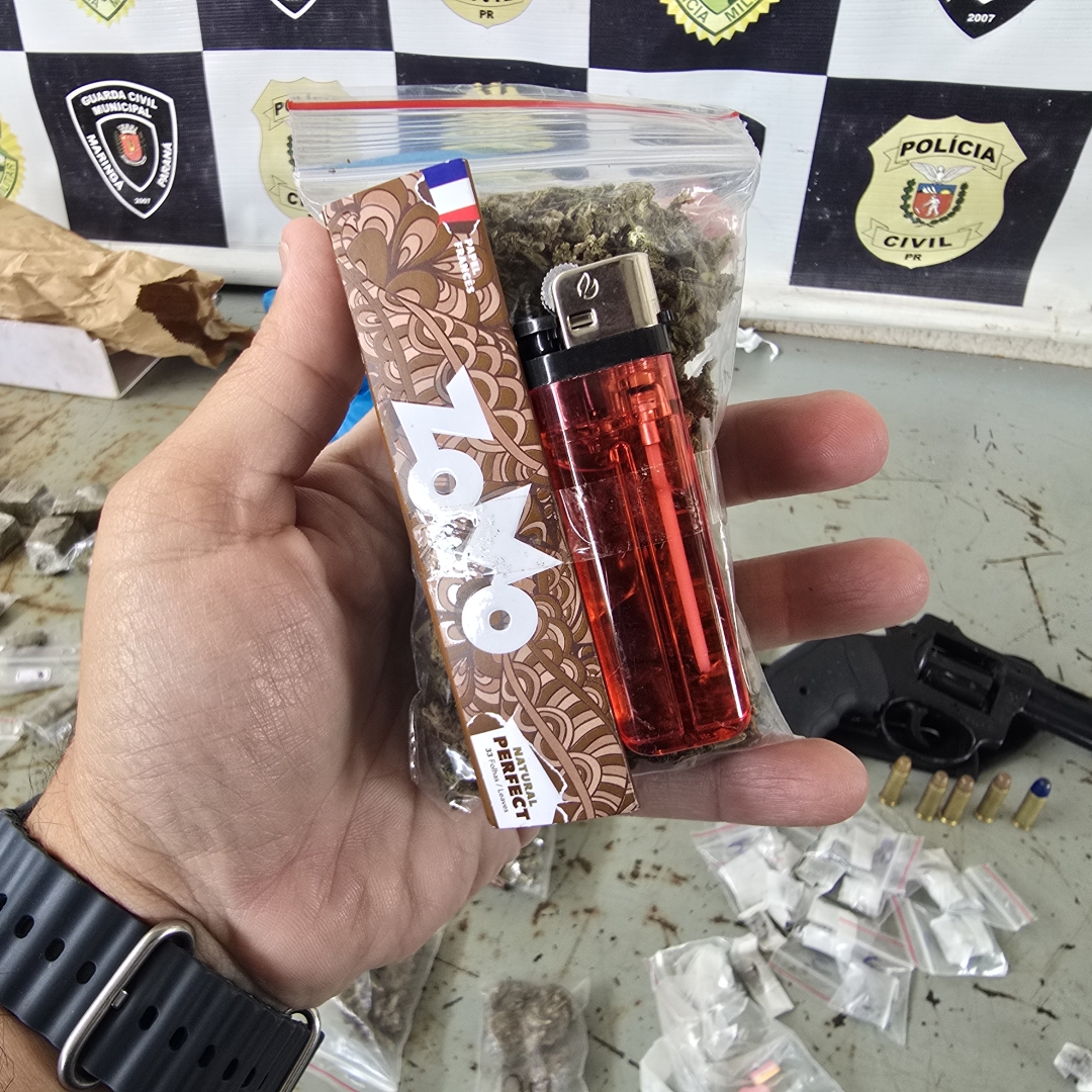 Polícia Civil de Maringá recupera carros furtados e apreende drogas com casal
