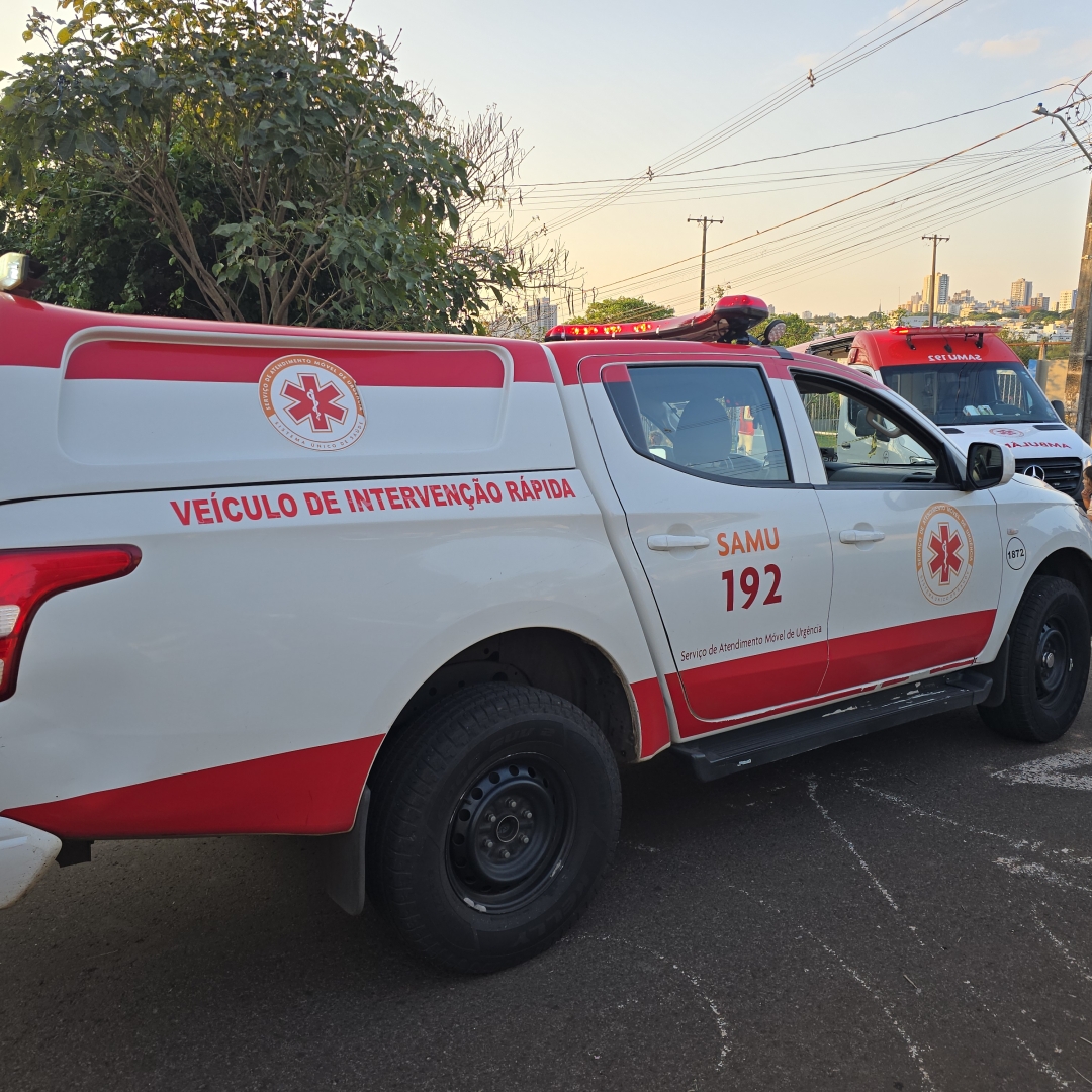 Adolescente sofre acidente grave ao bater bicicleta contra árvore