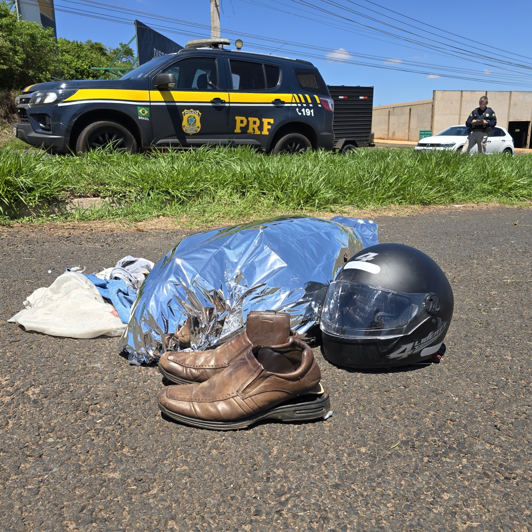 Homem ainda não identificado morre de acidente na rodovia de Mandaguaçu