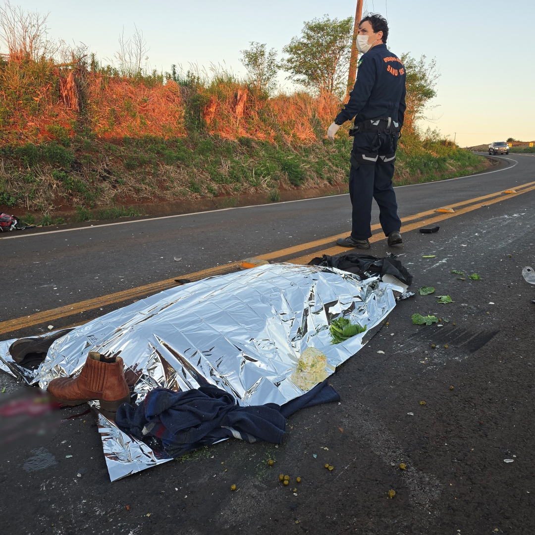 Motociclista morre de acidente na rodovia entre Floresta e Itambé