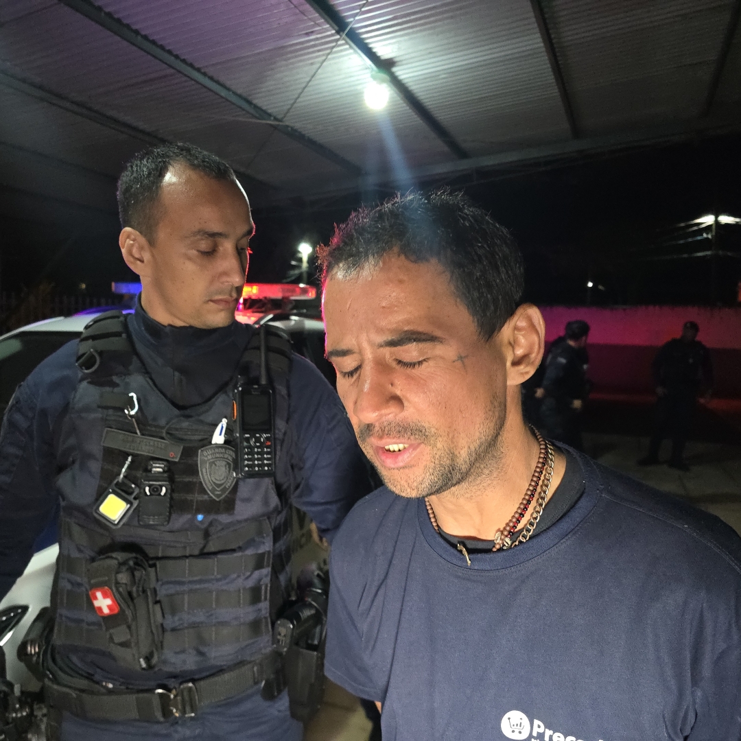 Guarda Municipal de Maringá prende homem envolvido em homicídio 